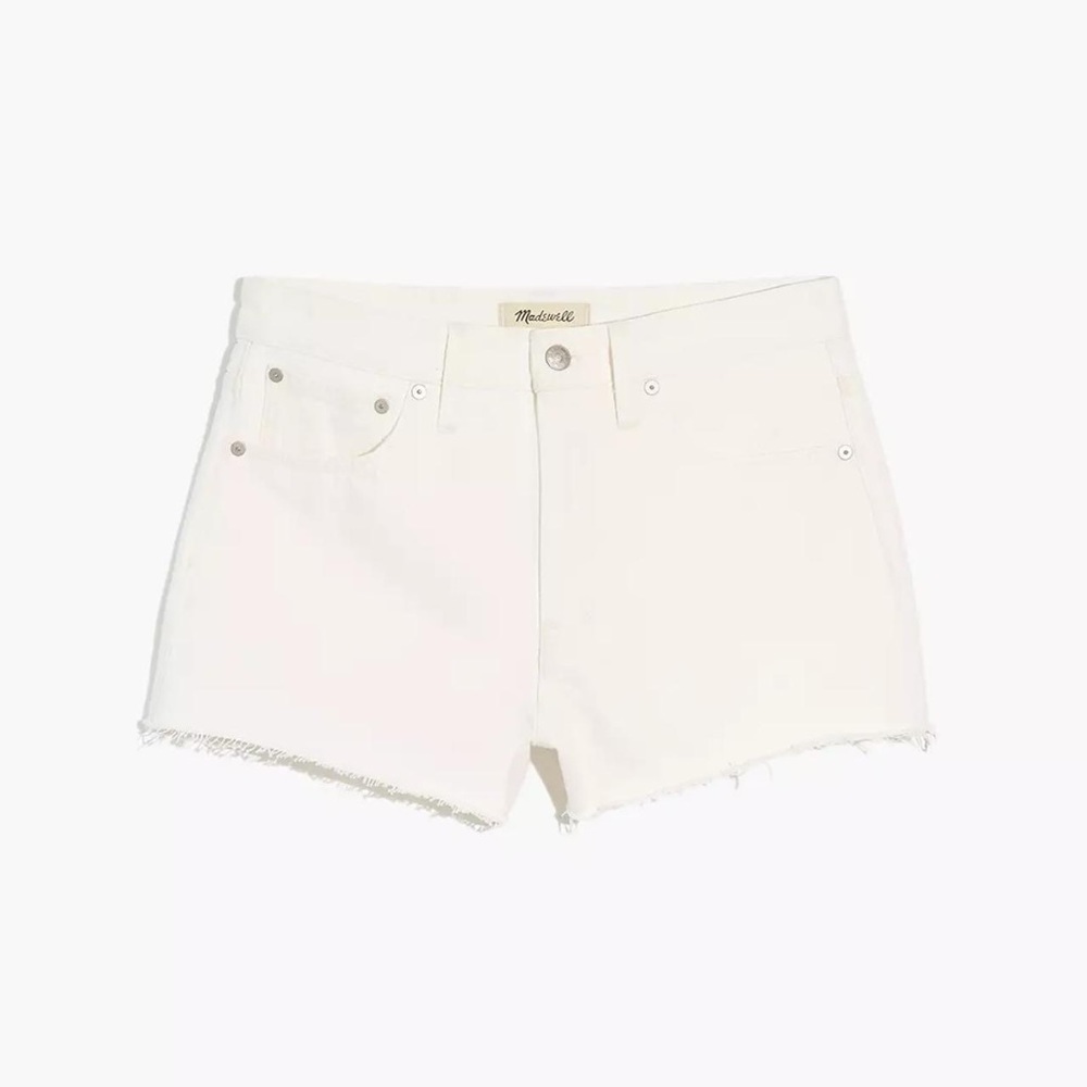 Madewell The Vintage Short 
Hi-Rise 
White 
Size 27